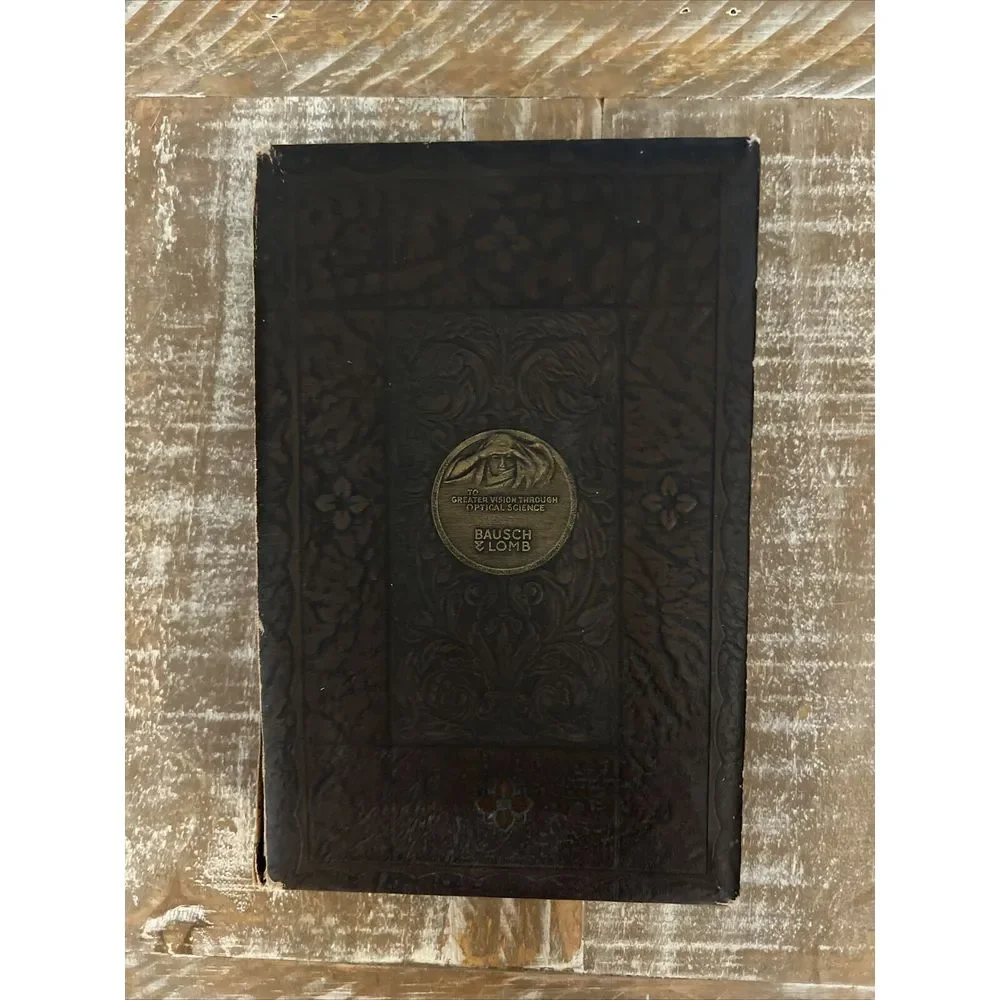 Vintage Bausch & Lomb USA Glasses Book‎ Type Storage Case